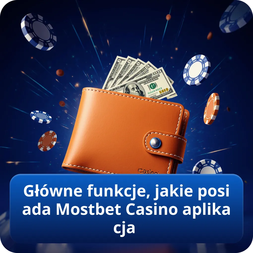 Główne funkcje, jakie posiada Mostbet Casino aplikacja